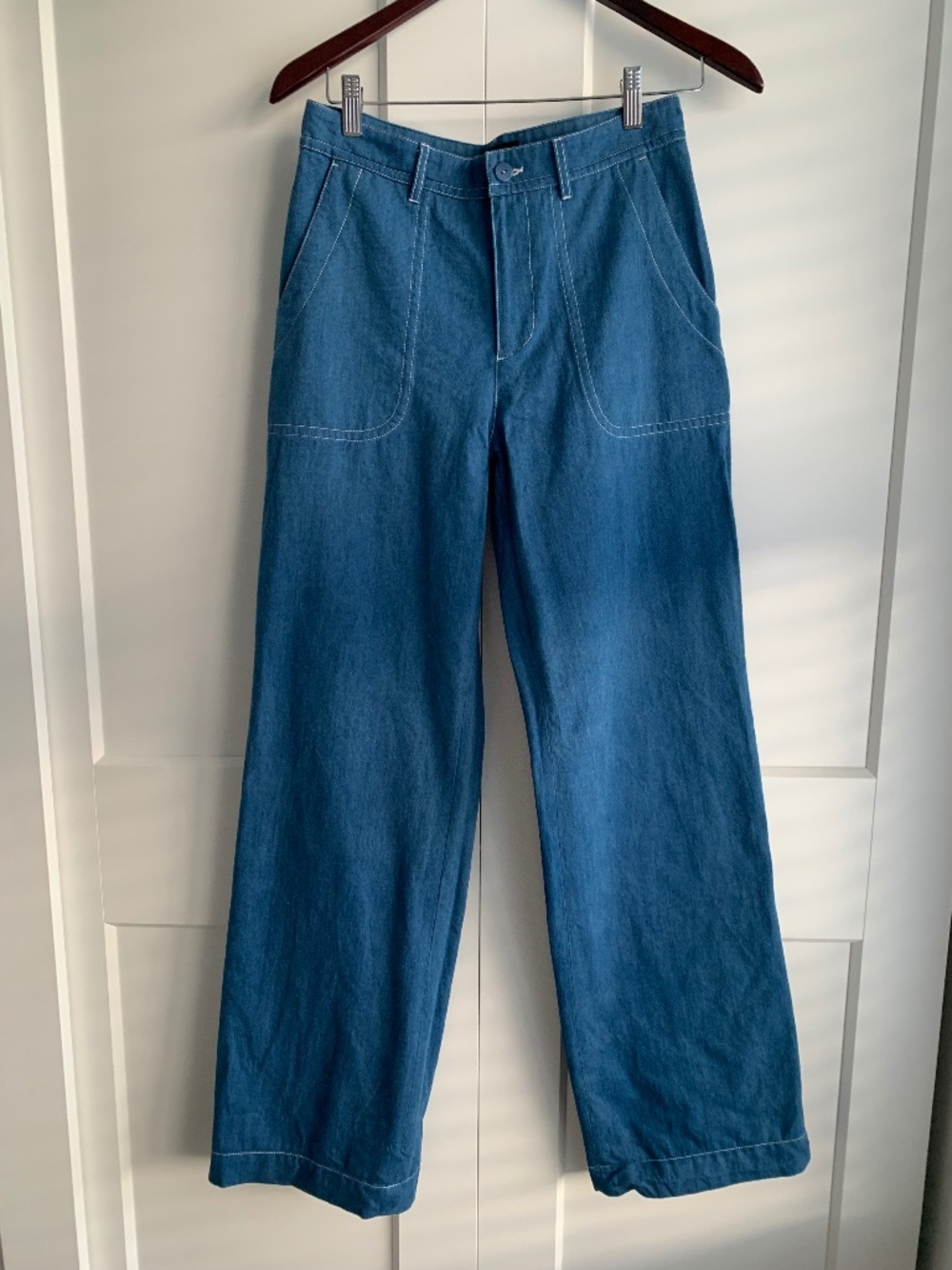 APC Women’s Jean Rue Madame Paris Straight Wide Leg Women's size 28